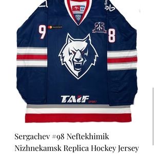 Tarasenko #91 SKA Saint Petersburg Replica Russian Hockey Jersey (11-12) Size56